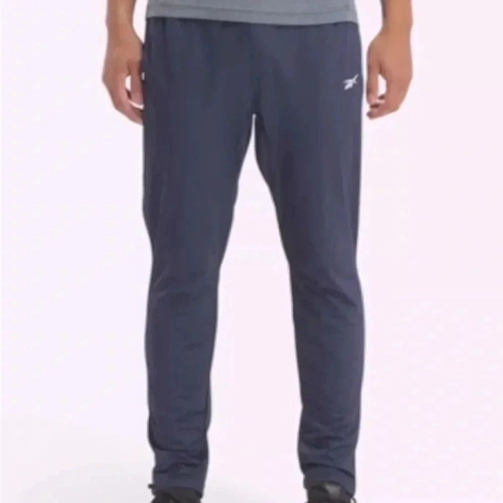 Reebok Athletic Sporty Lounge Comfy Jogger Pants Heather Black/Gray Men’s XL NEW